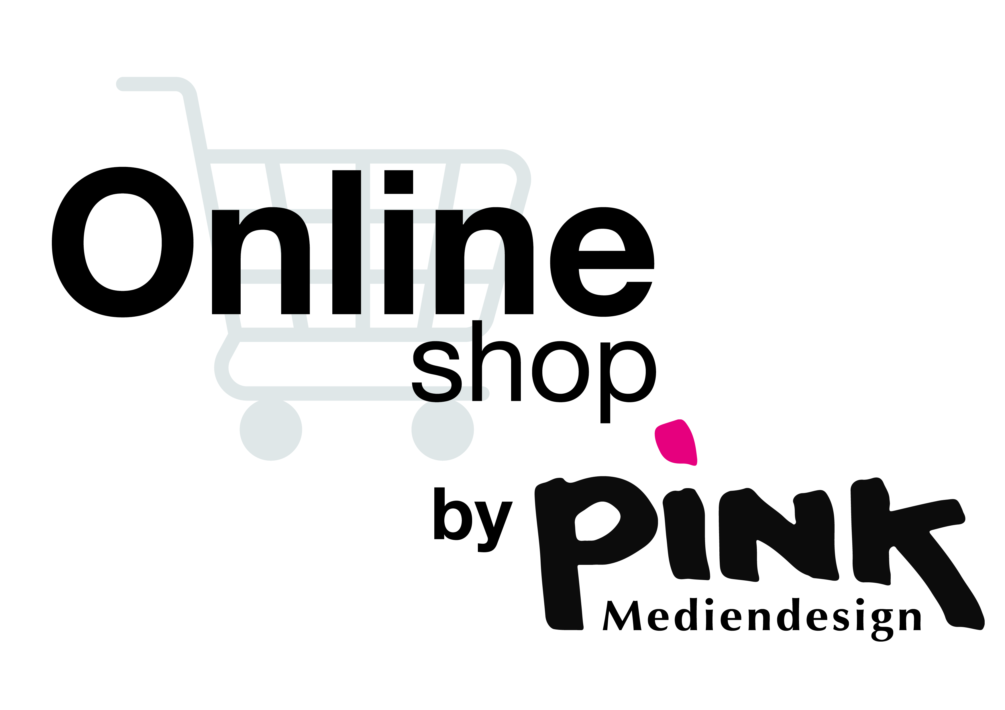 Signet des Onlineshops von pink Mediendesign Hamburg